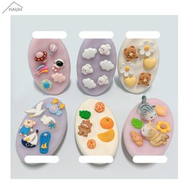 HAUM Sseudami Customizable Portable Brush Zivitz Set 7items, Type:05 Tangerine