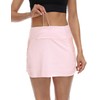 LRD Falda atlética para mujer con bolsillos, falda de golf