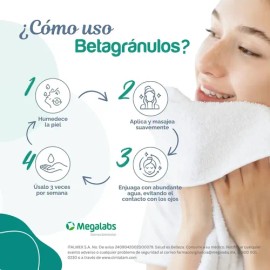 Medihealth Betagránulos crema limpiadora para piel grasa de 60 G                                                                                      