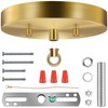 MAYOMAJO 6 Inches Light Canopy Kit with Heavy Duty Replacement
