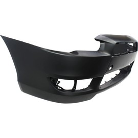 FITRITE AUTO PARTS New Front Bumper Cover For 2008-2015 Mitsubishi Lancer, Primed, With Air Dam Holes, Standard Type, Except Evolution Models MI1000319 6400B914