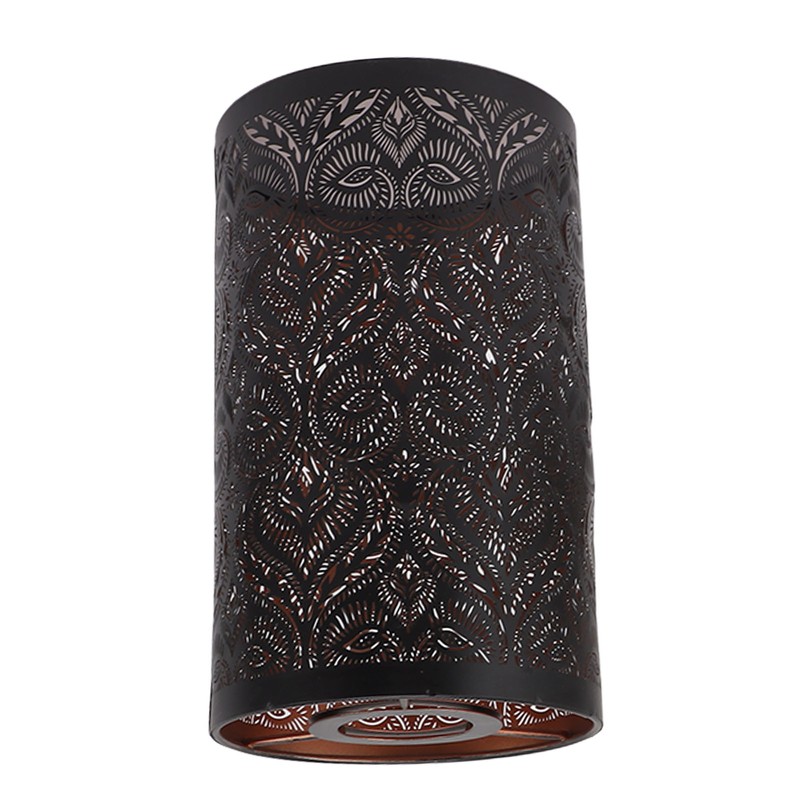 Wrought Iron Lamp Shade Iron Detachable Hollow Carved Modern Lampshade