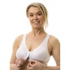 Carole Martin Full-Freedom Comfort Bras - 2 Pack - White