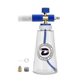 DANCINGBOAR Foam Cannon Pressure Washer, All Copper Material, with M22 and 1/4 Inch Quick Connector, 1L Bottle, Compatible with Pressure Washers (4200PSI)
