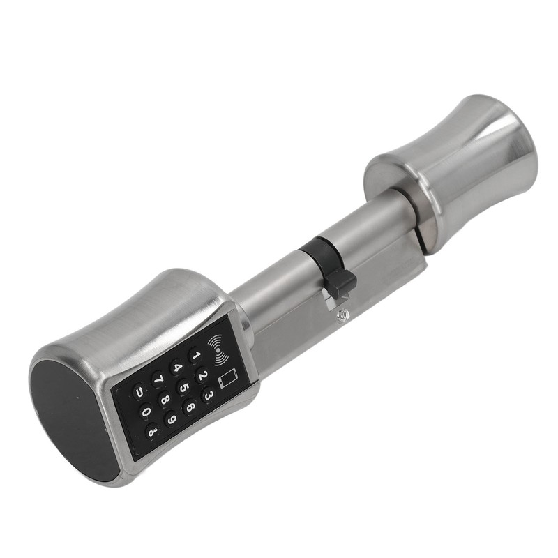 Keyless Electric Lock Stainless Steel Brass Low Consumption Smart Cylinder
