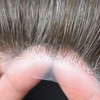 RESHE Ultra Thin Skin Mens Toupee 0.04mm Skin PU Toupee
