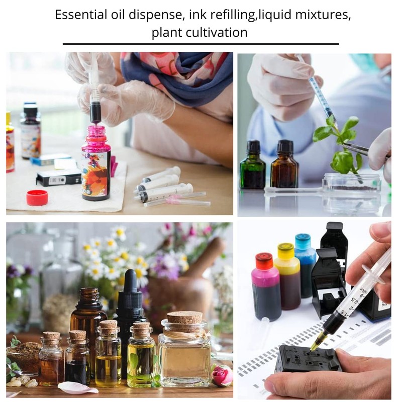 Pack of 20pcs 1ml/cc Plastic Tube 27G (0.4 x 12.7mm)