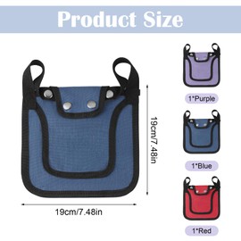 XLSXEXCL 3Pcs Chicken Saddle for Hens, Chicken Saddles with Adjustable Strap, Chicken Aprons for Hens, Chicken Saddles Protector, Feather Protector for Back and Sides Poultry Accessories for Hens