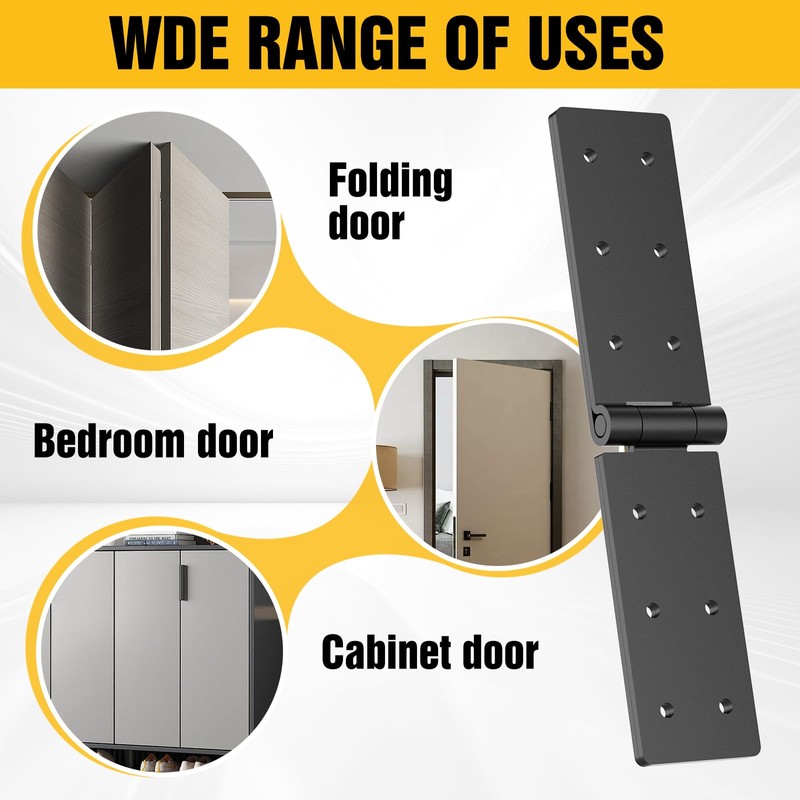 Heavy Duty Folding Butt Hinges,Table Flat Hinges Heavy Duty,270 Degree