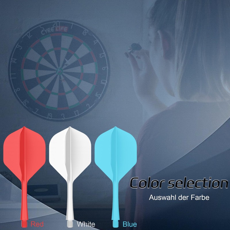 CyeeLife Integrated Dart Flights and Shafts - 3 Pack |