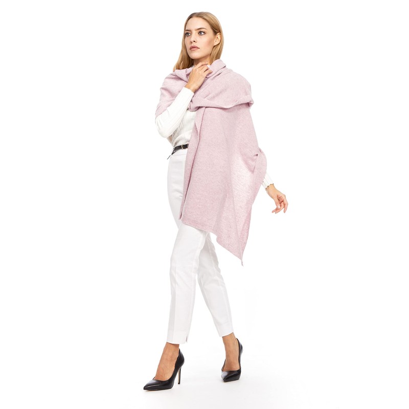 Marine Cashmere - Cashmere Blend Stole for Women, Delicate and