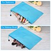 PATIKIL Waterproof Zipper File Bags, 10 Pack A4 Document Holders