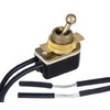 B&P Lamp® On-Off Brass Toggle Switch