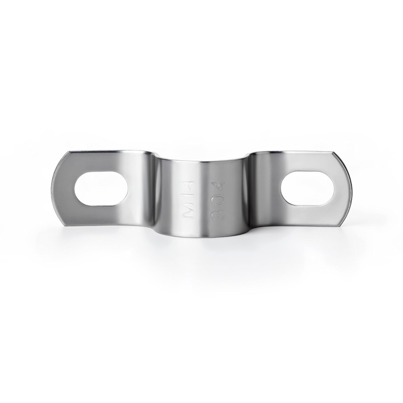 Pipe Strap Clamp, 304 Stainless Steel Brackets Saddle Clip U