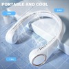 Windyupon Portable Neck Fan, 360° Cooling Neck Fan Air Conditioner