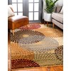 Unique Loom Barista Collection Area Rug - Java (10' x