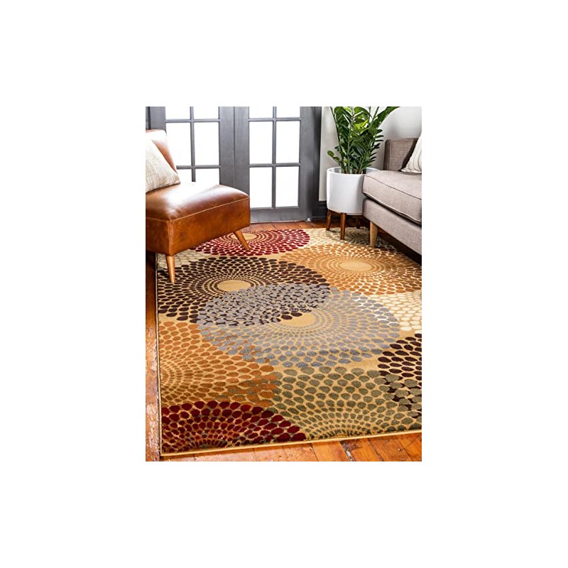 Unique Loom Barista Collection Area Rug - Java (10' x