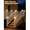 T-SUN 4x4 Post Cap Lights 12 Pack for Vinyl &