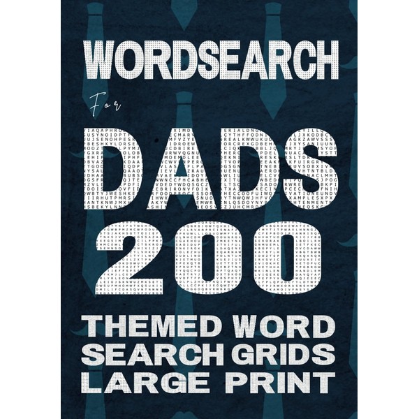 Wordsearch for DADS Large Print: Perfect Father's Day Gift with