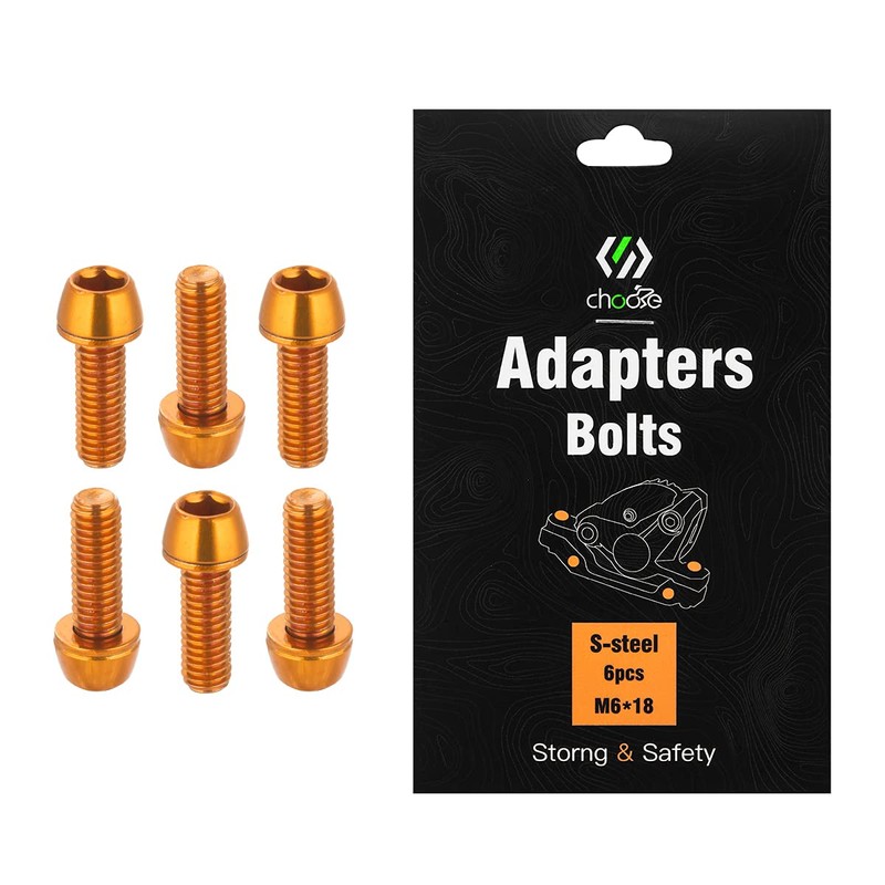 Chooee M6 x 18 mm, pernos adaptadores de freno de