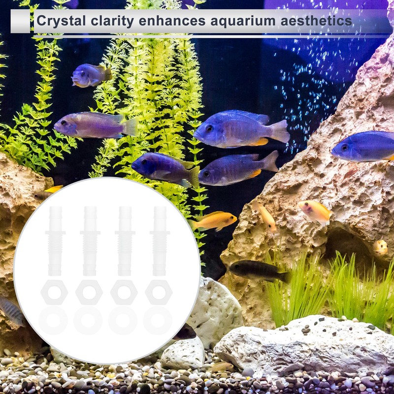 RATCHROLL 1 Set Plastic Hose Barb Fitting 5/16" Hose Barb