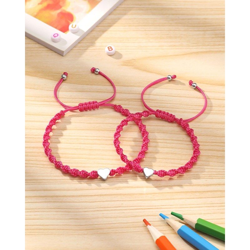 Eryuor First Day of Preschool Pre K Bracelet Mommy and