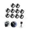 KICHOUSE 10pcs Triangle Split Hook Ring for Dslr Camera Strap