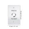 Push to Exit Button，12V DC Push to Exit Switch with