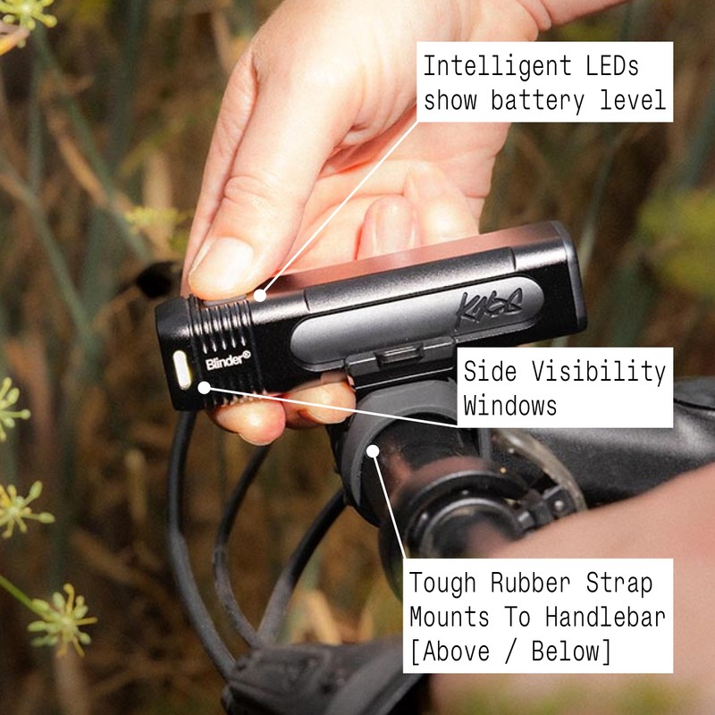 KNOG Smart BLINDER 700 Front Light / Rear Light Set,