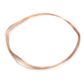 PATIKIL 20M Solid Bare Copper Wire 42 Gauge 99.9% Pure Copper Wire 0.1mm Soft Beaded Wire Metal Plant Stem Ties for Jewelry Crafting 20M
