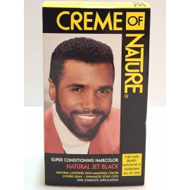 Creme of Nature - Super Conditioning Haircolor - Natural Jet Black (VINTAGE)