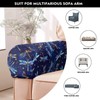 Wanzuoeng Dragonfly Star Print Sofa Armrest Protector, Scratch-Resistant Armchair Slipcovers