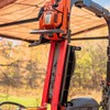 MAXXTUFF Heavy-Duty Tractor ROPS Chainsaw Holder, Model RCSH001