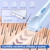 Depiladora Eléctrica y Rasuradora para Mujer 2 en 1, Doble