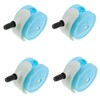 Outanaya 4pcs Walker Wheel Replacements Silent Durable Caster Wheels for