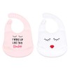 Little Treasure Unisex Baby Silicone Bibs, Flawless, One Size