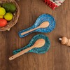 BCS Spoon Rest Set of 2 - Ceramic Spoon Holder