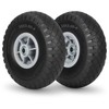10x3.00-4 Flat Free Tire, 10" Heavy Duty Replacement Tire and