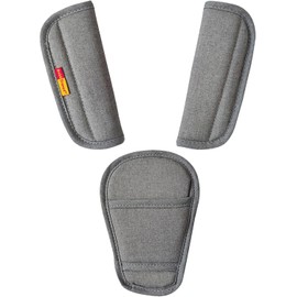 Almohadilla para cinturón de seguridad para niños, almohadillas para correas de asiento de automóvil 3 fundas para cinturón de cochecito,Correas de repuesto para asiento de coche, antideslizantes, m