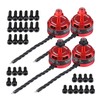 4pcs DX2205 2300KV 2-4S Brushless Motor for X210 X220 250