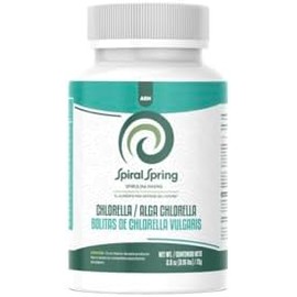 Alga Chlorella 100 Natural en Bolitas, Suplemento Herbal para Salud Digestiva, Frasco con 75 Gramos, Kosher, Libre de Gluten