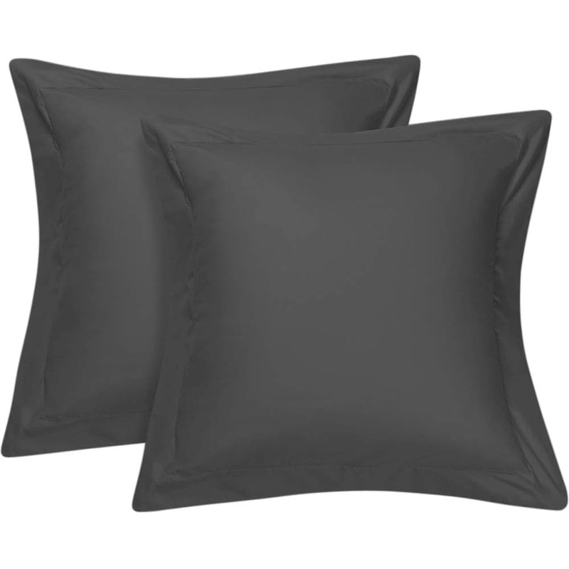 Comfort Beddings Premium Quality Pillowcases 100% Cotton Blend Square Pillow
