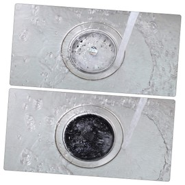 COHEALI 4Pcs Sink Basket Strainer Stopper for Clogging Dishwasher Safe Easy to with US Standard Drains