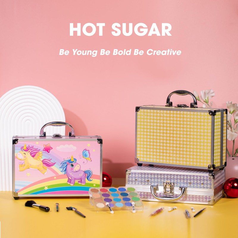 Hot Sugar Makeup Kit for Girls 10-12, Girls Makeup Set