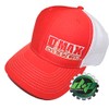 Duramax Richardson Trucker hat Ball Orange White mesh snap Back