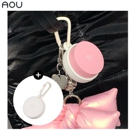 AOU Glowy Tint Balm with Keyring Set 2items, Color:01 Apple Balm