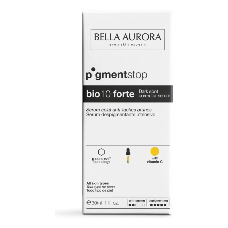 Sérum despigmentante intensivo Bella Aurora Bio 10 Forte, tipo de