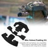 Helmet Lining Set Nylon Sponge Helmet Pads Chin Strap Replacement