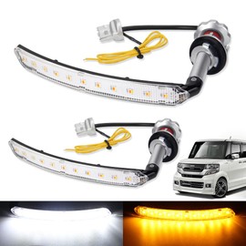 Nissan Elgrand E52 LED Turn Signal Position Kit Flowing Sequential Turn Signal Function with Hyper Flash Prevention and Built-in Resistor Nissan Elgrand E52 Early Model Specific Parts 2-Color Switch