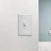 TayMac 5070W MASQUE 2000 Mid-size White 1-Gang Decorator Toggle Switch